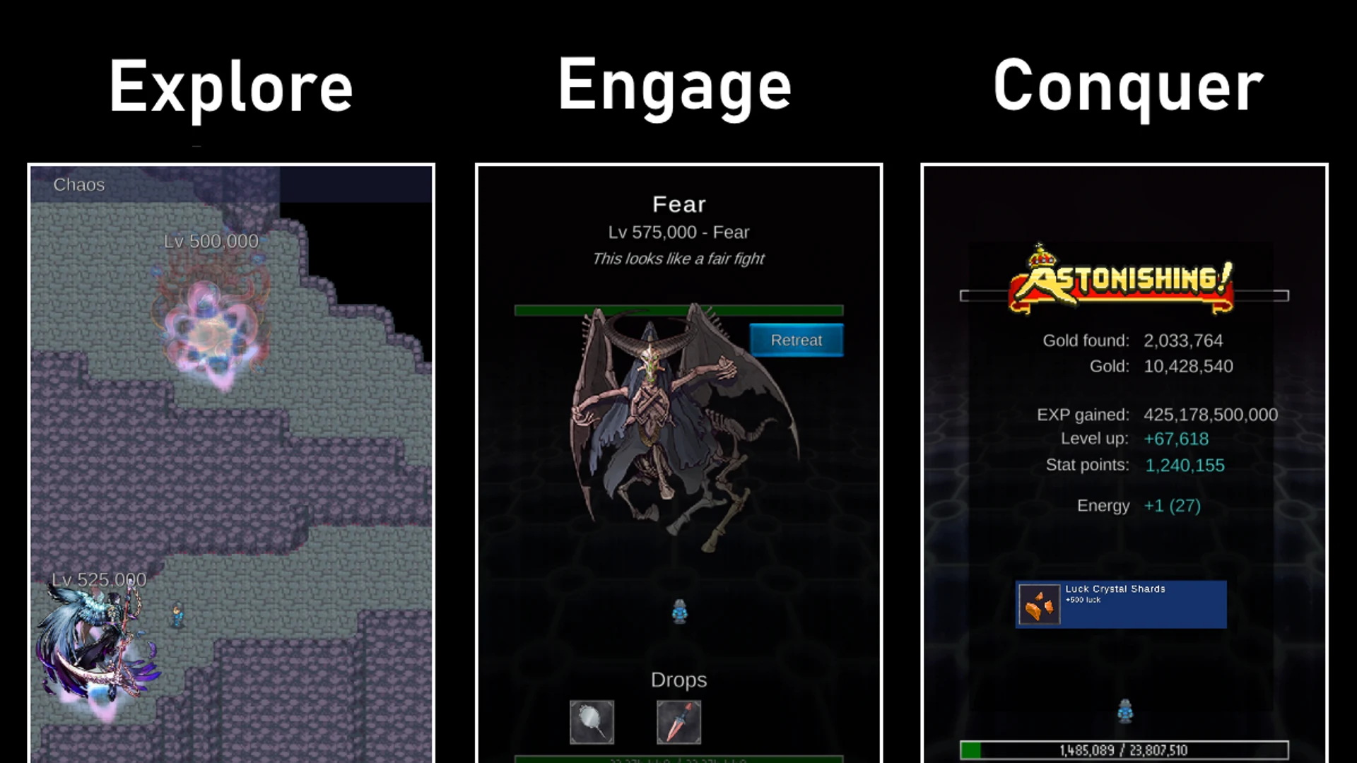 Resolute Hero - Offline RPG screenshot